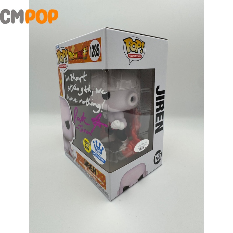 Jirren - #1285- Funko Pop! - Animation -Dragon Ball Z - GITD - Funko Exclusive - Signed By Patrick Seitz- Certified Pop!