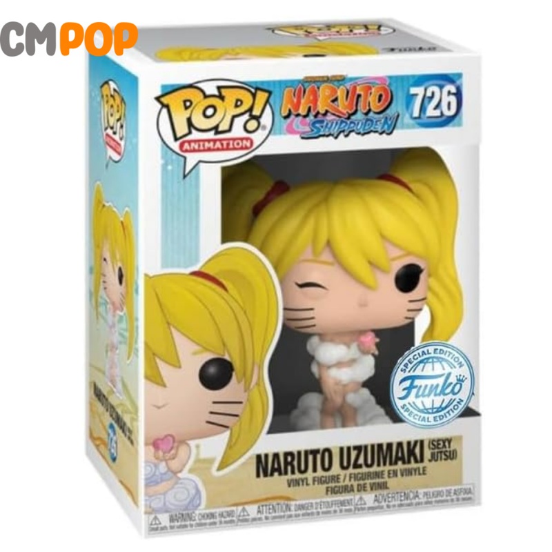 Naruto Uzumaki (Sexy Jutsu)  - #726  - Funko Pop! - Naruto Shippuden - Funko Special Edition