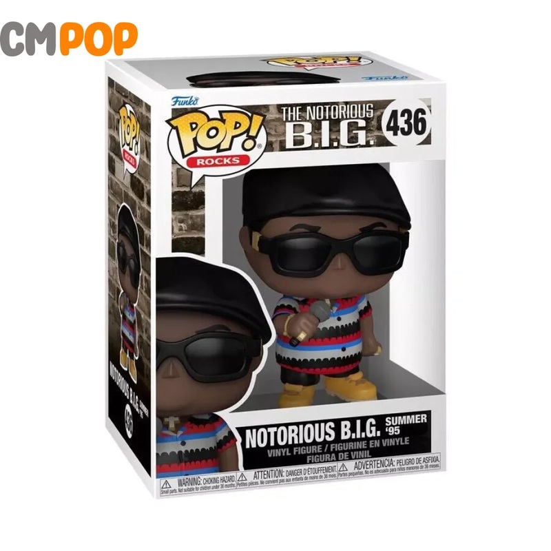 Notorious B.I.G Summer 95 - #436 - Funko Pop! - The Notorious BIG - Rocks
