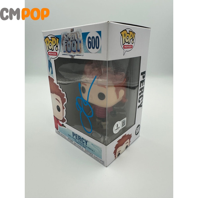 Percy - #600 - Funko Pop! - Movies - Small Foot - Signed by James Corden - Certified Pop!