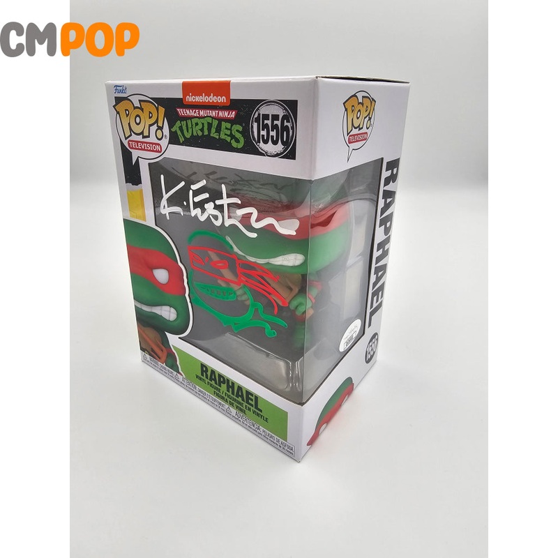 Raphael - #1556 - Funko Pop! - Retro Toys - Nickelodeon - Teenage Mutant Hero Turtles - Signed by Kevin Eastman - Certified Pop!