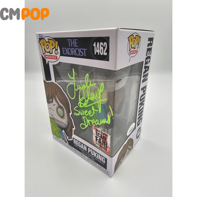 Regan Puking - #1462 - Funko Pop! - Movies - The Exorcist - Hot Topic Scare Fair 23 Exclusive - Signed by Linda Blair - Certified Pop!