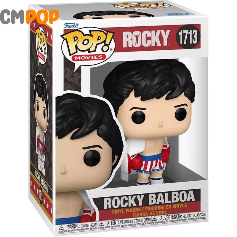 Rocky Balboa - #1713 - Funko Pop! - Moves - Rocky