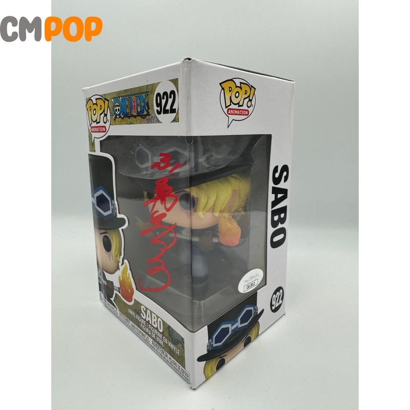 Sabo - #922 - Funko Pop! - One Piece - Signed By Toru Furuya Japanese Voice Actor - Certified Pop!