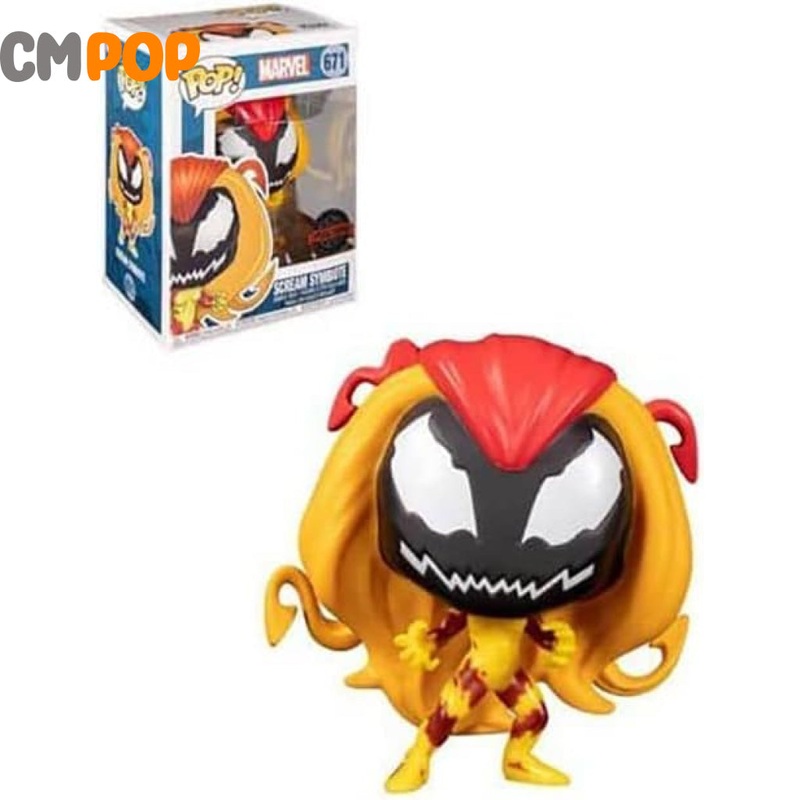 Scream Symbiote - #671 - Funko Pop! - Marvel  - Special Edition