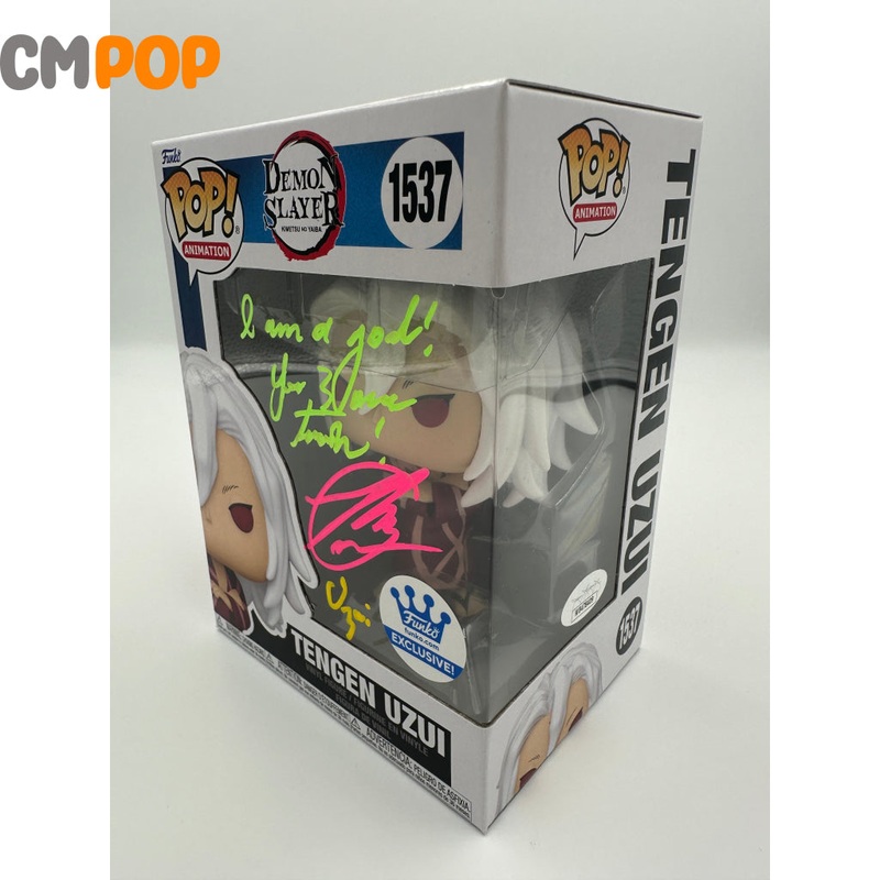 Tengen Uzui - #1537 - Funko Pop! - Animation - Demon Slayer - Funko Exclusive - Signed By Ray Chase - Certified Pop!