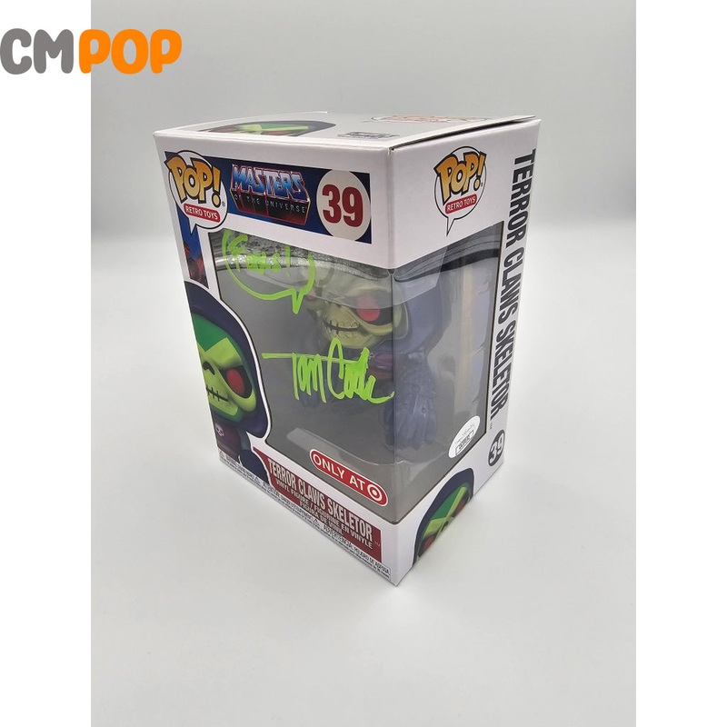 Terror Claws Skeletor- #39 - Funko Pop! - Retro Toys - Masters of the Universe - Target Exclusive - Signed by Tom Cook - Certified Pop!
