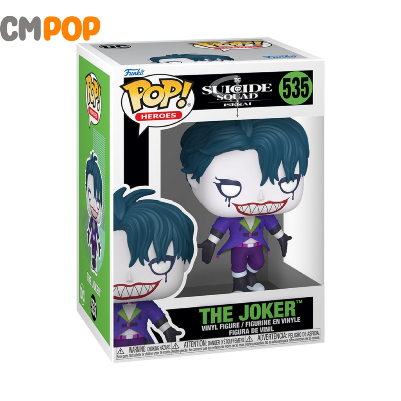 The Joker - #535  - Funko Pop! - Heroes - DC - Suicide Squad Isakai
