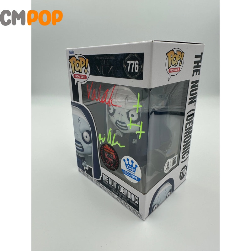 The Nun (Demonic) - #776 - Funko Pop! - Movies - The Conjuring Universe - The Nun - Funko Exclusive - Signed by Bonnie Arrons   - Certified Pop!