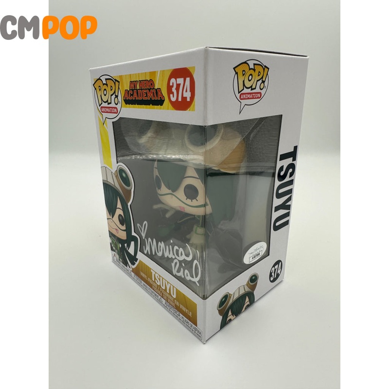 Tsuyu Asui - My Hero Academia - #374 - Funko Pop! - My Hero Academia - Signed By Monica Rial - Certified Pop