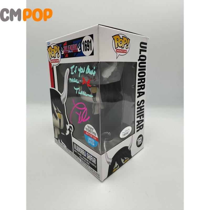 Ulquiorra Shifar - #1691 - Funko Pop! - Animation  - Bleach  - Toy Tokya New York 2024  Exclusive - Signed by Tony Oliver - Certified Pop!