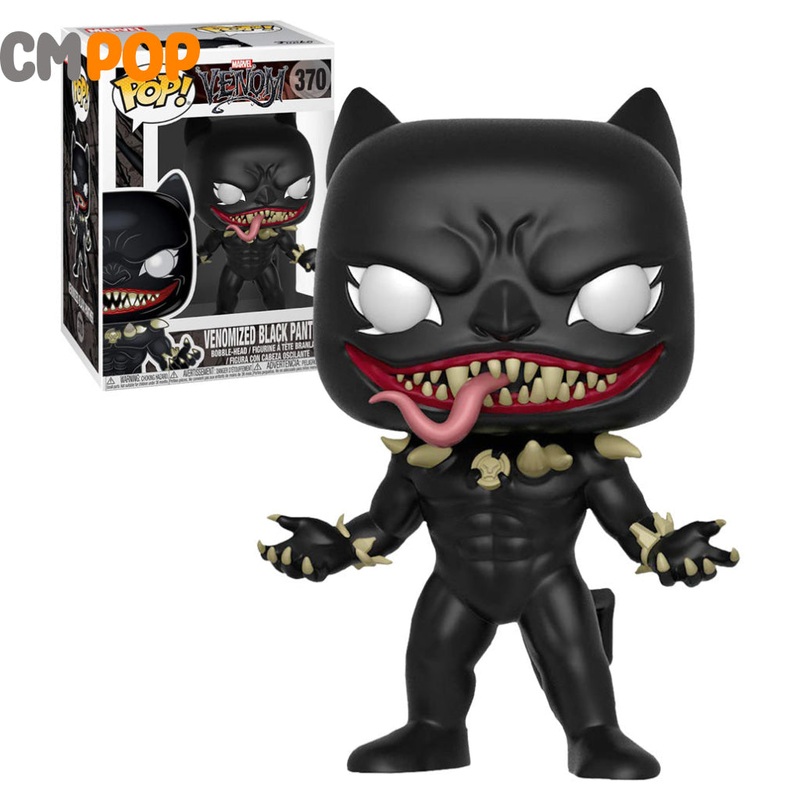 Venomized Black Panther - #370 - Funko Pop! - Marvel - Venom