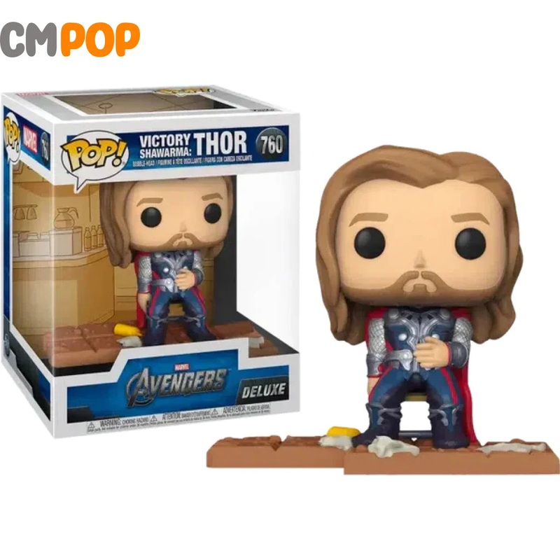 Victory Shawarma: Thor - #760 - Funko Pop! - Deluxe -  Marvel - Avengers