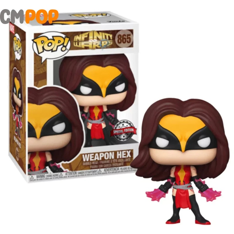 Weapon Hex - #865  - Funko Pop! - Marvel - Infinity Corps - Funko Exclusive - Special Exclusive