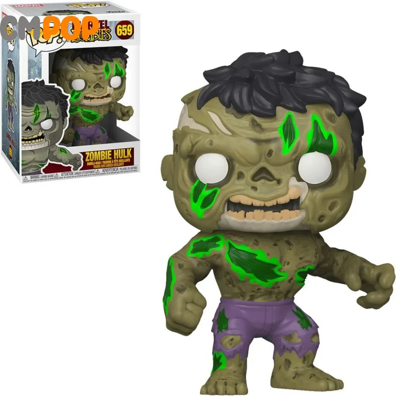 Zombie Hulk - #659- Funko Pop! - Marvel Zombies