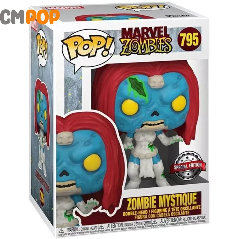 Zombie Mystique  - #795 -  Funko Pop!  - Marvel - Zombies - Special Edition