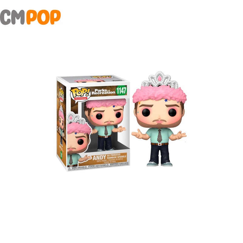 Andy as Princess Rainbow Sparkle - #1147 - Funko Pop! - Parks and Rec