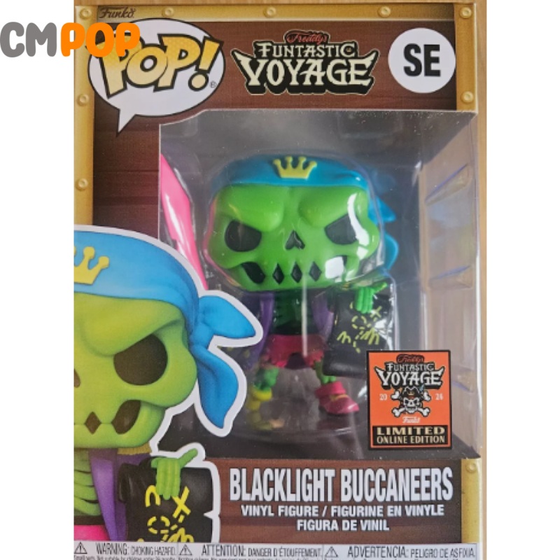 Blacklight Buccaneers- #SE- Funko Pop! - Funtastic Voyage 2024 Limited Online Edition Exclusive