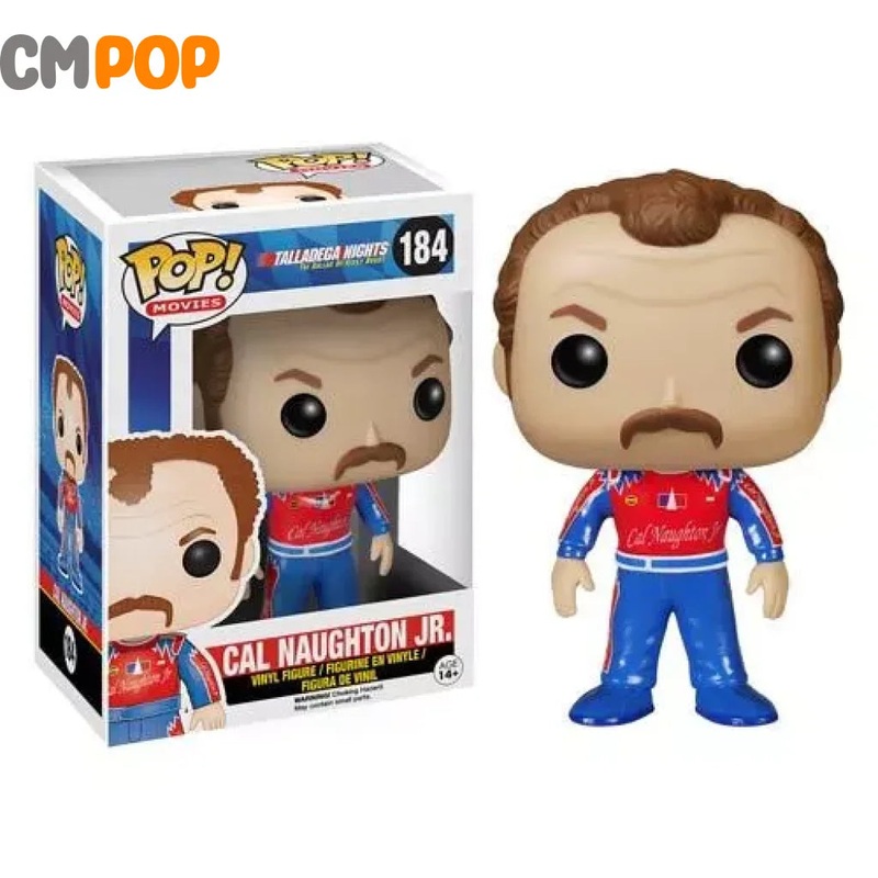 Cal Naughton Jr. - #184  - Funko Pop! - Movies - Talladega Nights