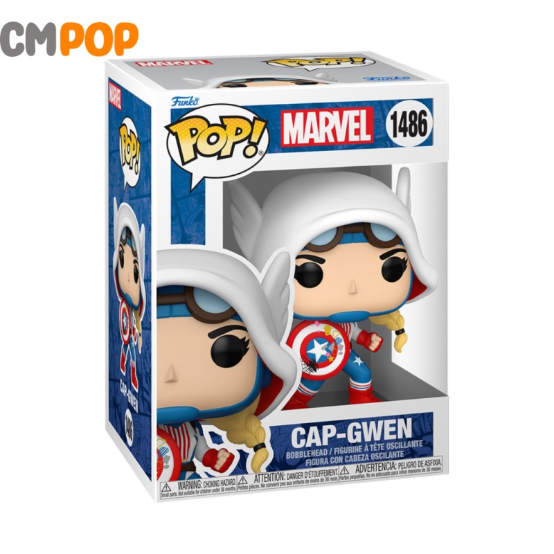 Cap-Gwen - #1486 - Funko Pop! - Marvel - Gwenverse