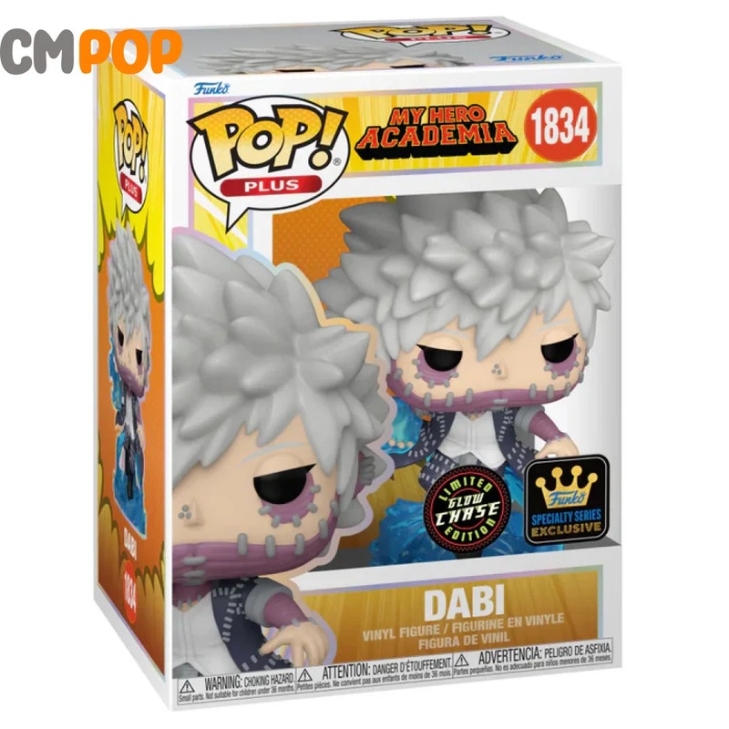 Dabi - #1834- Funko Pop! - Plus Animation - My Hero Academia - Glow - Limited Chase Edition