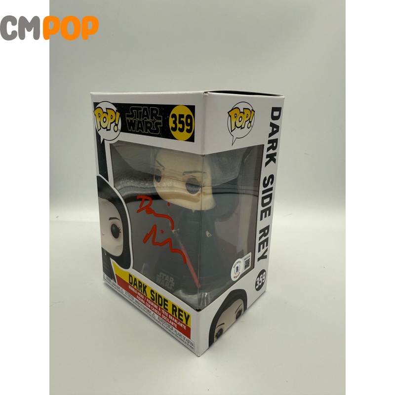 Dark Side Rey - #359 - Funko Pop! - Star Wars - Signed by Daisy Ridley - Certified Pop!