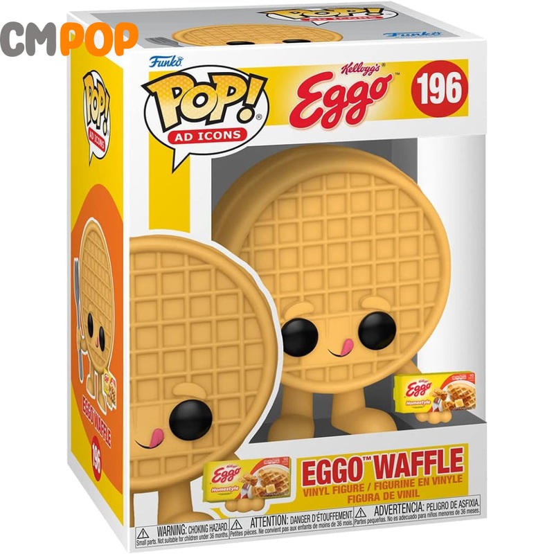 Eggo Waffle - #196 - Funko Pop! - Ad Icons - Kellogg's - Eggo