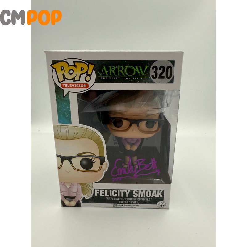 Felicity Smoak - #320  - Funko Pop! - Television - Arrow  - Signed by Emily Bett Rickard- Certified Pop!