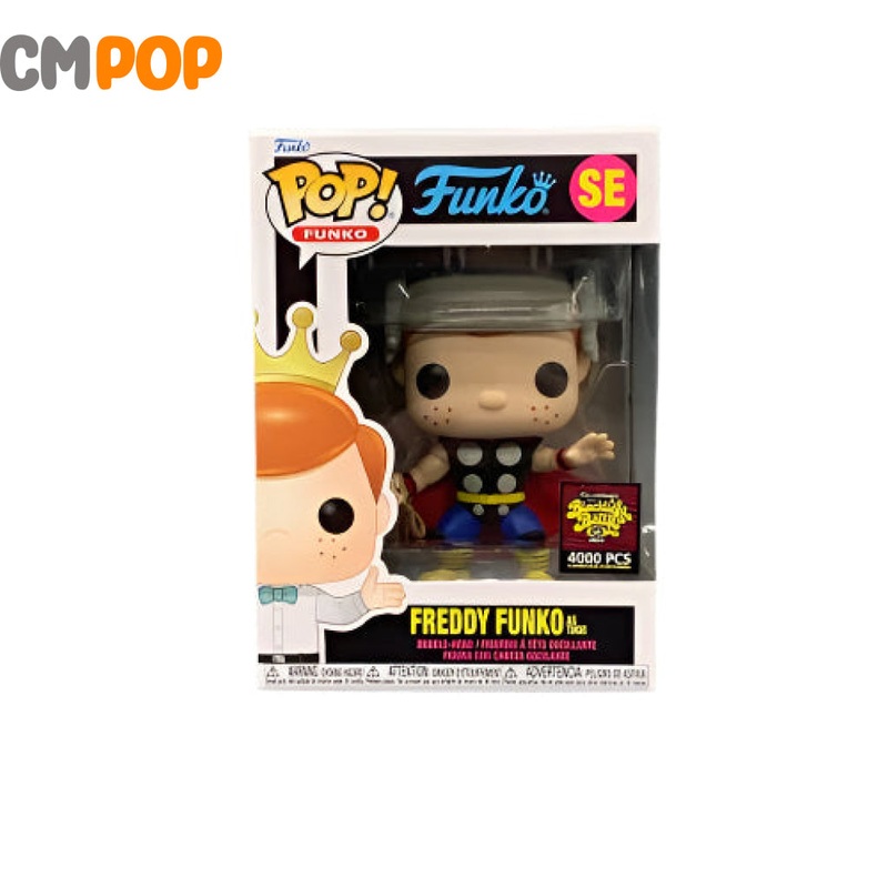Freddy Funko as Thor - SE - Funko Pop! - Funko Fundays Blacklight Battle - 4,000 PCS Limited Edition