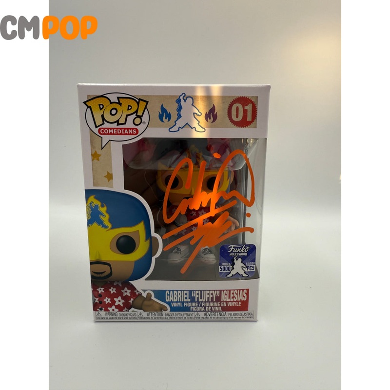 Gabriel "fluffy" Iglesias  - #01 - Funko Pop! - Comedians - Funko Hollywood 5000 PCS