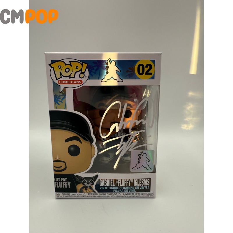 Gabriel "fluffy" Iglesias  - #02 - Funko Pop! - Comedians -  Signed by  - Certified Pop!