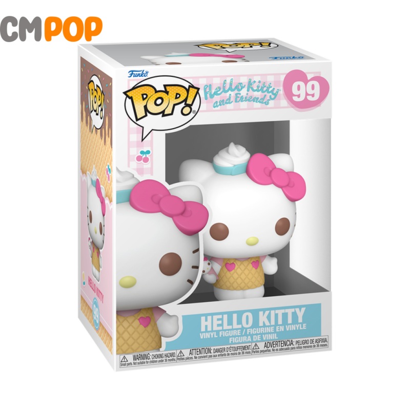 Hello Kitty with Ice Cream - #99 - Funko Pop! - Hello Kitty and Friends