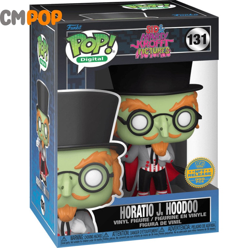 Horatio J. Hoodoo - #131 - Funko Pop! - Digital - NFT Release 999 Pcs
