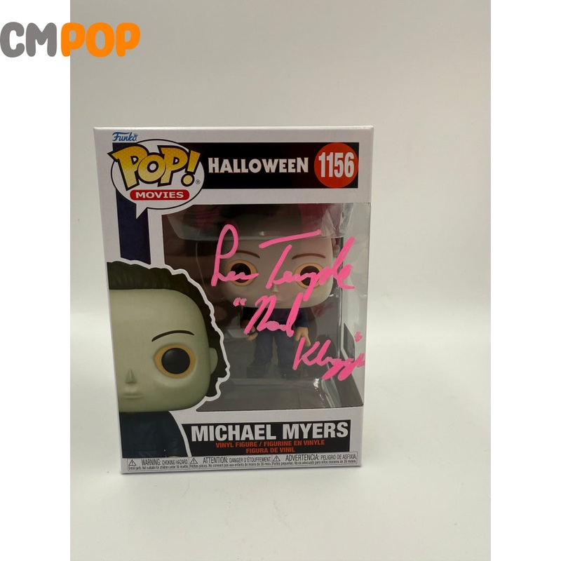 Michael Myers - #1156 - Funko Pop! - Movies - Halloween -  Signed by Leu Temple- Certified Pop!