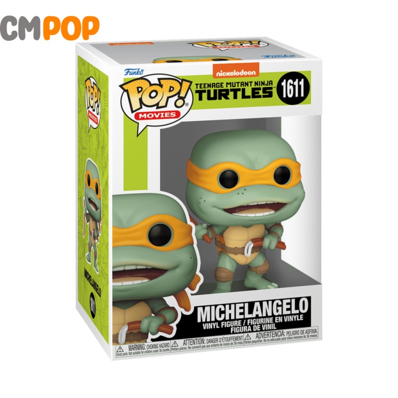 Michelangelo  - #1611  - Funko Pop! - Movies - Nickelodeon - Teenage Mutant Hero Turtles