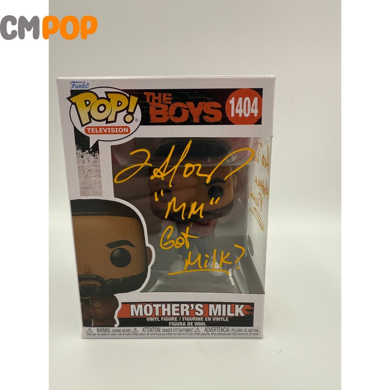 Mothers Milk - #1404  - Funko Pop! - Television - The Boys  - Signed by Laz Alonso - Certified Pop!