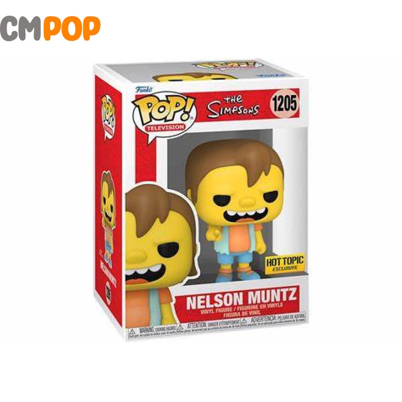 Nelson Muntz - #1205 - Funko Pop! - The Simpsons - Hot Topic Exclusive