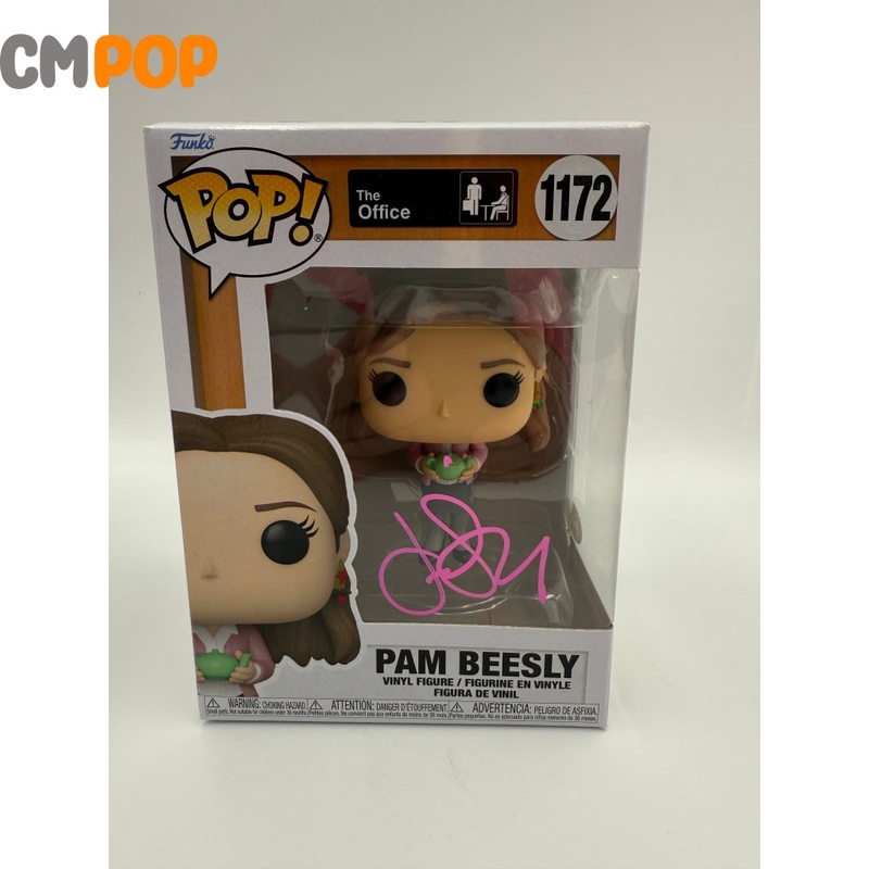 Pam Beesly - #1172 - Funko Pop! - The Office  -   Signed by Jenna Fischer - Certified Pop!