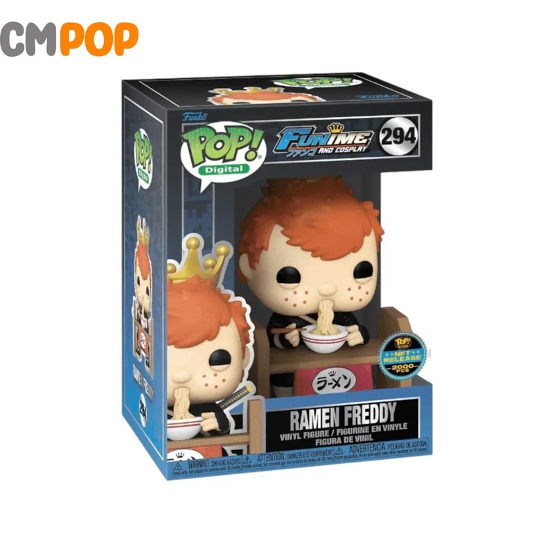 Ramen Freddy - #294 - Funko Pop! - Digital - Funime and Cosplay - NFT Release 2000 PCS