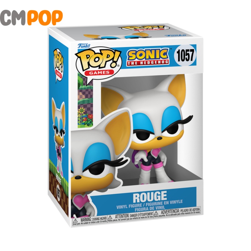 Rouge - #1057 - Funko Pop! - Games -  Sonic the Hedgehog