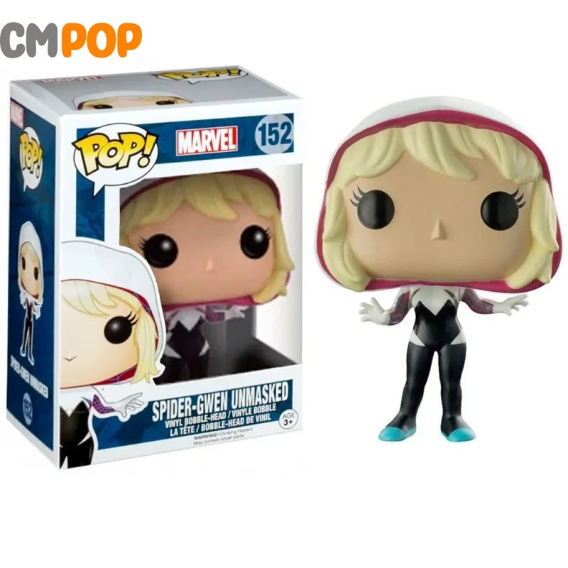 Spider-Gwen Unmasked  - #152 - Funko Pop! - Marvel