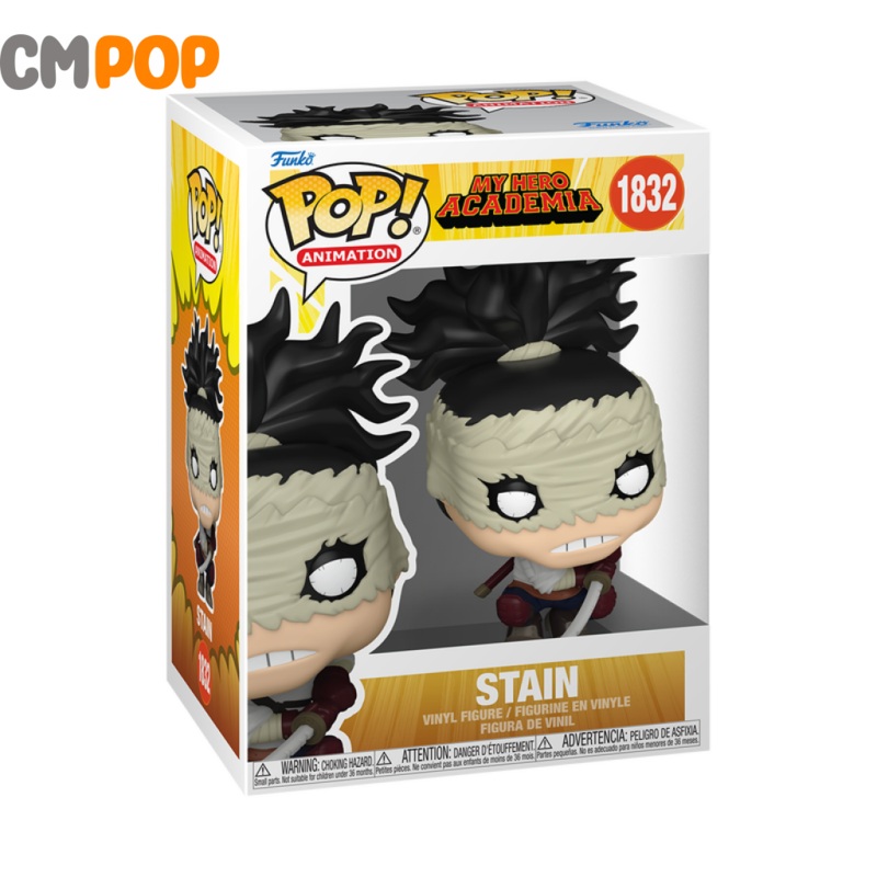 Stain - #1832 - Funko Pop! - Plus Animation - My Hero Academia
