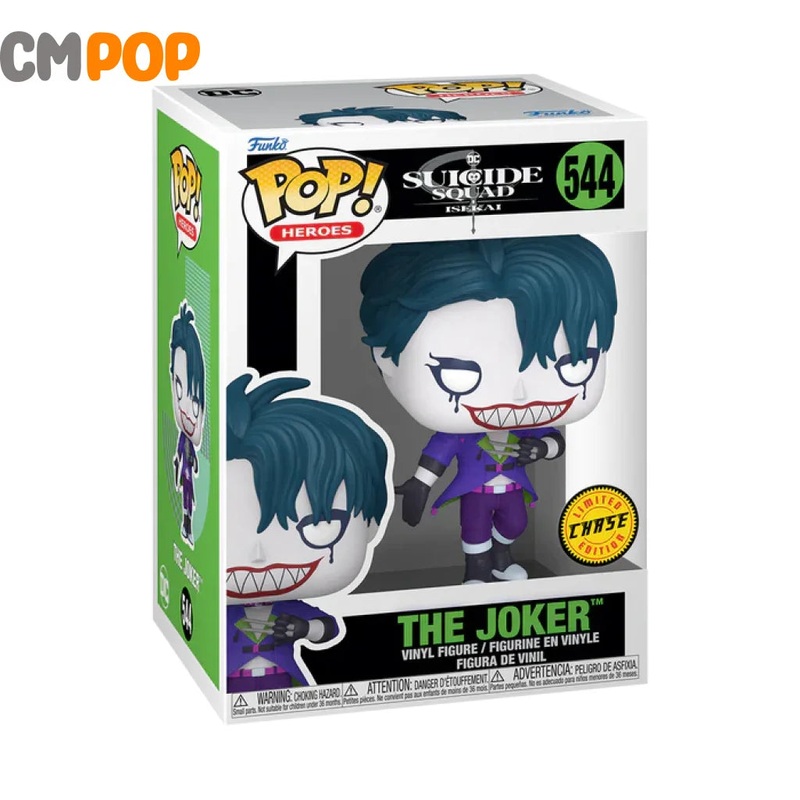 The Joker - #535  - Funko Pop! - Heroes - DC - Suicide Squad Isakai - Limited Chase Edition