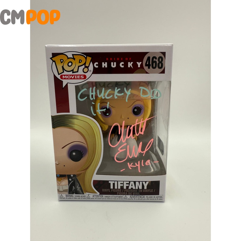Tiffany  - #468 - Funko Pop! - Movies - Chucky -  Signed by Christine Elsie - Certified Pop!