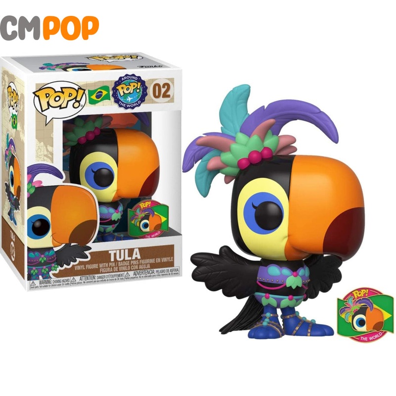 Tula  #02  - Brazil - Funko Pop - Around The World