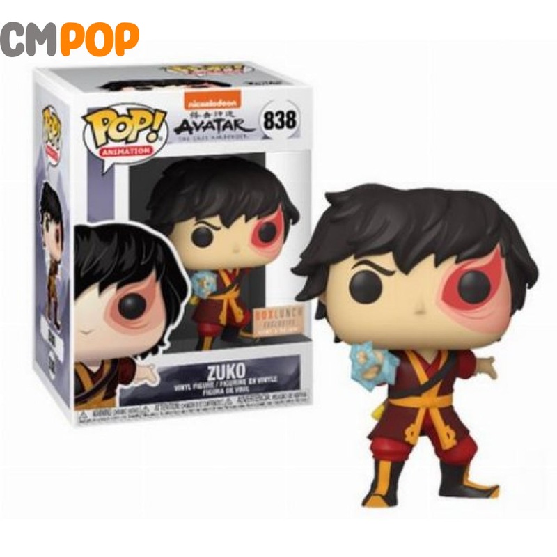 Zuko  #838 - Funko Pop! - Animation - Avatar The Last Airbender  - Box Lunch Exclusive