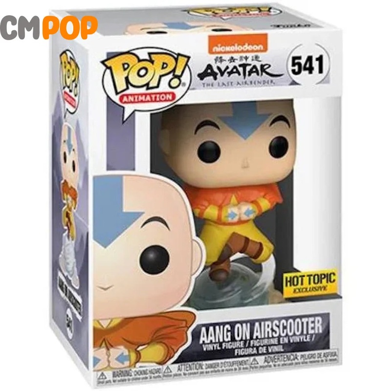 Aang on Airscooter - #541 - Funko Pop! - Animation - Avatar The Last Airbender - Hot Topic Exclusive