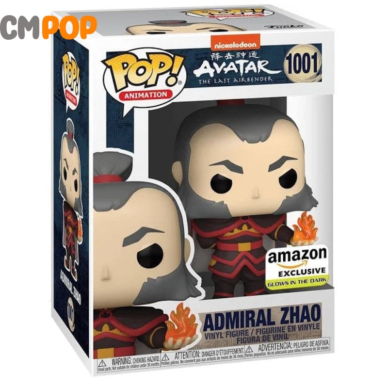 Admiral Kizaru- #1001 - Funko Pop! - Animation - Avatar The Last Airbender  - Glows in the Dark -  Amazon Exclusive