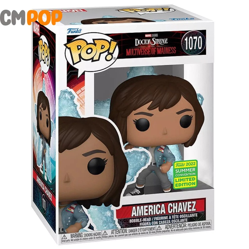 America Chavez - #1070 - Funko Pop!  - Marvel - Doctor Strange -2022 Summer Con Exclusive