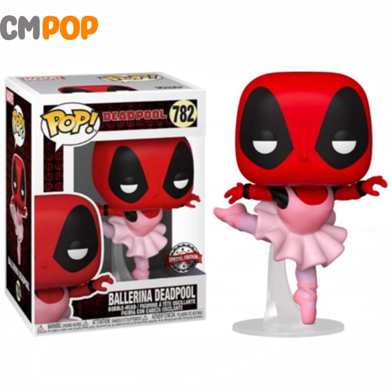 Ballerina Deadpool - #782 - Funko Pop! - Marvel -  Special Edition